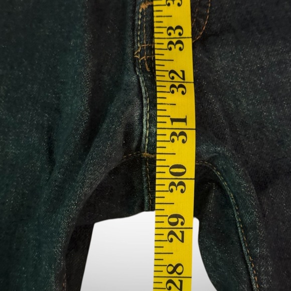 Abercombie And Fitch Jeans Mens 30 X 32 Button Fly Denim Pants Remson Low rise - Picture 7 of 9